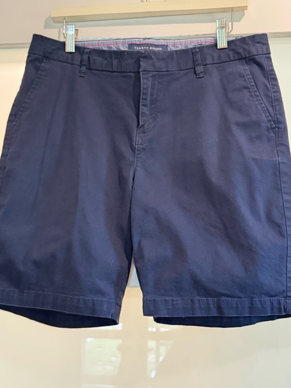 Tommy Hilfiger Women’s Navy Cotton Chino Shorts
